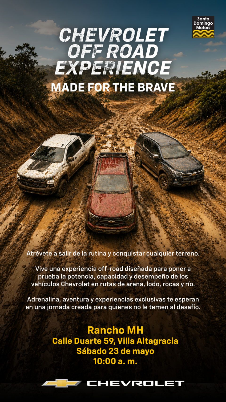 Te invitamos a vivir el lanzamiento de la nueva Chevrolet Groove 2026