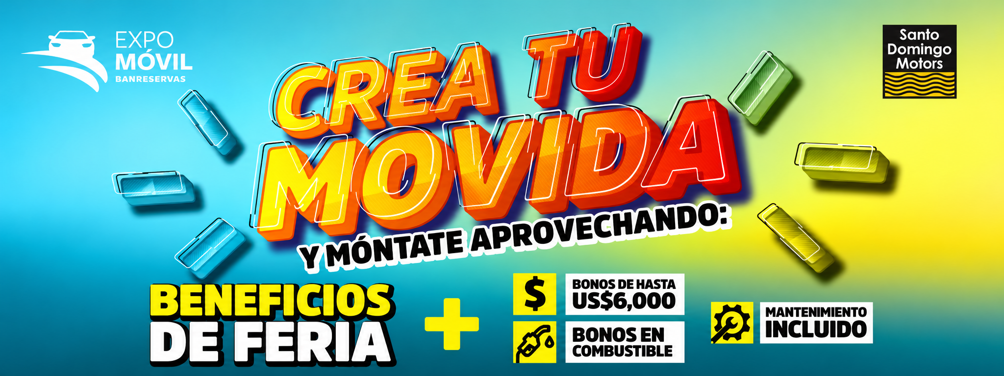 Expo Movil Banreservas — Crea tu movida con Santo Domingo Motors