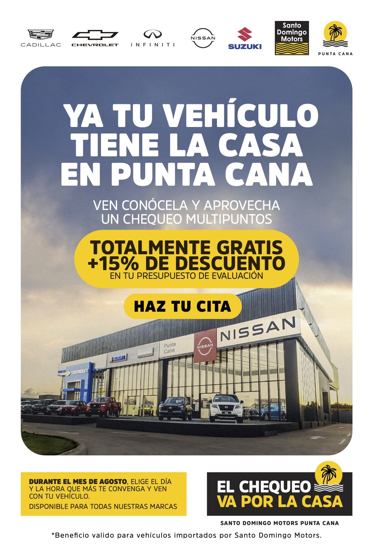 Ya tu vehículo tiene la casa en Punta Cana
